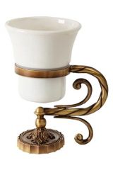 EDERA Стакан настольный, керамика, Золото, ML.EDR-60.312.DO