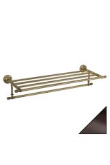 MIRELLA Полка-держатель для полотенец L65хh14xP24 см., Тосканская бронза, ML.MRL-M084.BT