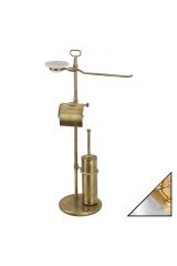 MIRELLA Стойка h84 см. 4-х функциональная, Хром/золото, ML.MRL-2104.CRDO