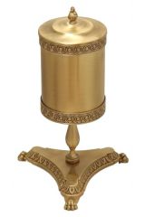 ELISABETTA Ведро для мусора на подставке, 5 л. D35xH60 cм, Хром, ML.ELB-60.160.CR