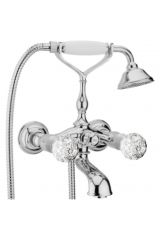 Смеситель для ванны Webert Karenina КА720201 Хром/кристаллы Swarovski