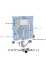 бачок скрытого монтажа UP172 для клавиш Delta, 3/9 л, толщина 8 см, Geberit 109.130.00.1