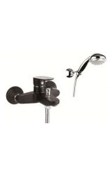 Смеситель Fiore Kevon Chic 81BX8150 для ванны (чёрный) black/chrome