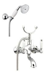 Смеситель Fiore Coloniale 02CR0611 для ванны (лейка керамика)