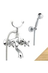 Смеситель Fiore Margot Sky 01ZZ0611 для ванны бронза, кристаллы Swarovski