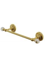 AMERIDA Полотенцедержатель L30 см, стекло/SWAROVSKI, Бронза, ML.AMR-60.426.BR