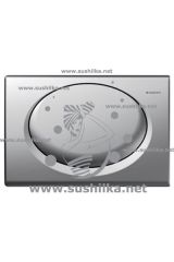 Клавиша Rumba к UP320/UP700, матовый хром, Geberit 115.750.46.1