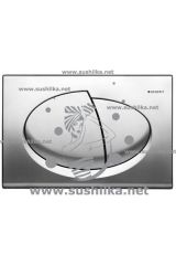 Клавиша Twist к UP320/UP700, матовый хром, Geberit 115.780.46.1