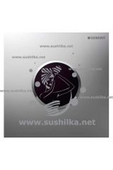 ИК привод смыва для писсуара Sigma 10 HyTronic, 230 В, рамка, кнопка хром, Geberit 116.025.KH.1