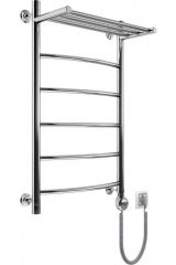 Электрический полотенцесушитель Вид 4 с полкой, 80x50