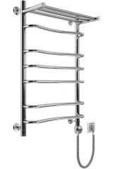 Электрический полотенцесушитель Сахара с полкой, 50x50