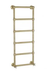 EDERA Полотенцесушитель водяной h1200/1280х410/490 мм, Бронза, ML.EDR-HY.210.BR