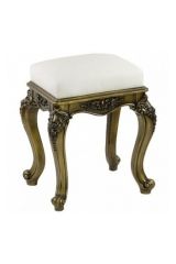 MIGLIORE Пуфик прямоугольный для ванной комнаты, Бронза, 27092