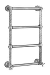 EDERA SX Полотенцесушитель электрический h710/790х410/490 мм.(включение слева), Хром, ML.EDR-EL.100.CR