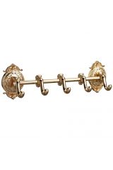 Планка на 5 крючков (13902-5/GOLD)