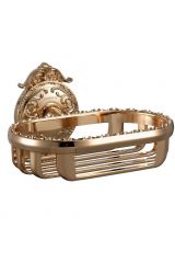 Мыльница решетка к стене (13904/GOLD)