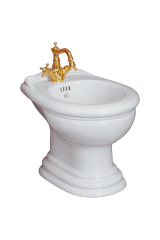 MILADY Биде напольное, керамика, Белый, ML.MLD-25.732.BI