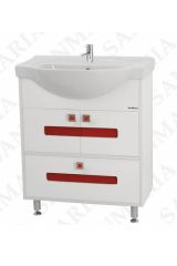 Тумба Париж 65 с 1-им ящ. красный