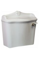 IMPERO Бачок для моноблока, с отв. для ручки слива, керамика, Белый, ML.IMP-25.308.BI