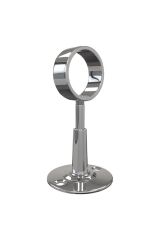 Крепеж телескопический для полотенцесушителей, с кольцом 1&quot; арт. 06420