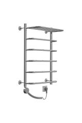 Электрический полотенцесушитель Магия с полкой П6 50x80, Арго (Argo), L (Левый) ТЭН, 06607