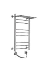 Электрический полотенцесушитель Рио с полкой П9 60x80, Арго (Argo), L (Левый) ТЭН, 06657