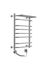 Электрический полотенцесушитель Симфония с полкой П8 50x80, Арго (Argo), L (Левый) ТЭН, 06609