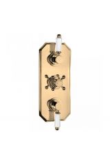 Встраиваемый термостатический смеситель для душа с вентилем и 2-х позиционным переключателем Cezares BOHEMIA-S-VDIM2-T-02-Bi