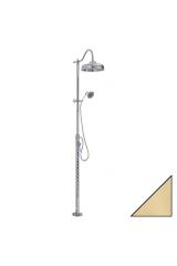 OXFORD Душевая напольная колонна со смесителем,верхним душем и ручной лейкой, Золото, ML.OXF-6371.BI.DO