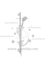 GROHE 27737000 Power&amp;Soul Душевой гарнитур 130, душевая штанга 900 мм