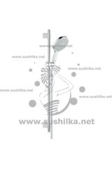 GROHE 27745000 Power&amp;Soul Cosmo Душевой гарнитур 160, душевая штанга 900 мм