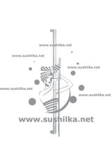 GROHE Euphoria Cube+ 27890000 Душевой гарнитур, душевая штанга 900мм, 9,5 л/мин