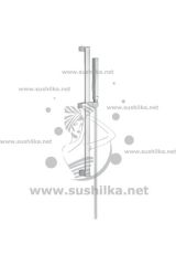 GROHE Euphoria Cube 27936000 Душевой гарнитур, душевая штанга 600 мм