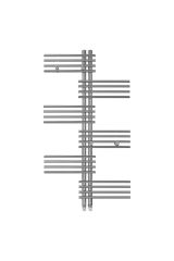 Водяной полотенцесушитель Бригантина Л-Р 70-120 1/2&quot;, Арго (Argo), 00157