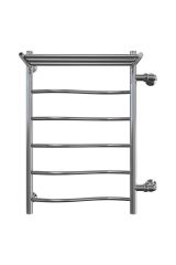 Водяной полотенцесушитель Волна Классик с полкой 50-80 1&quot; боковое подключение (500), Арго (Argo), 06120