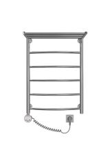 Электрический полотенцесушитель Классика с полкой П6 40x80, Арго (Argo), L (Левый) ТЭН, 06500