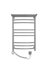 Электрический полотенцесушитель Комби с полкой П9 50x80, Арго (Argo), R (Правый) ТЭН, 06532