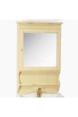 BELLA Зеркало-шкаф L72xH112xP21,5 cм., Decape Sabbia, 25940