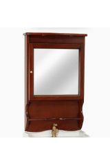 BELLA Зеркало-шкаф L72xH112xP21,5 cм., Noce, 25942