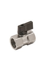 Кран шаровой, MINI, прямой, 3/8&quot;, 3/8&quot;, ВВ, ручка-бабочка ELSEN EV92.3838