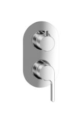 Смеситель для ванны Webert DoReMi DR860101 Нержавеющая сталь