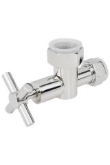 Вентиль   запорный крестовой  G 1&quot; НГ х G 3/4&quot; НГ 01002-1034