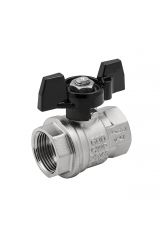 Кран шаровой, Strong T, 3/4&quot;, ВВ, ручка-бабочка (аналог EV34.1200) ELSEN EV34.2200