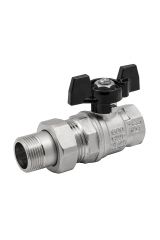 Кран шаровой, Strong T, 3/4&quot;, НВ, ручка-бабочка, с разъемным соединением ELSEN EV34.3201