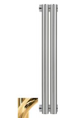 полотенцесушитель водяной (дизайн-радиатор) ДР &quot;Эстет&quot; 500х97 (2 сек) Золото 03-0330-5002