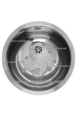 Reginox Amazone WLUX OSP (c/box) ∅ 390, нержавеющая сталь, зеркальная полировка