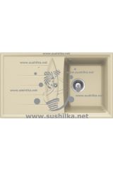 Reginox Bergamo 10 Colorado, гранит