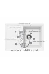 Reginox Bergamo 10 small  Alaska, гранит