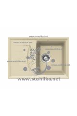 Reginox Bergamo 10 small  Colorado, гранит