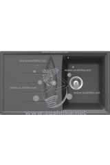 Reginox Bergamo 10 Titanium, гранит